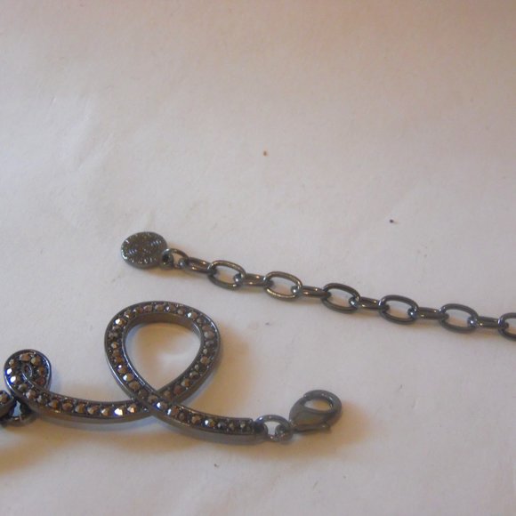 R. J. "Glow On" Crystal Loop Necklace - Picture 5 of 5